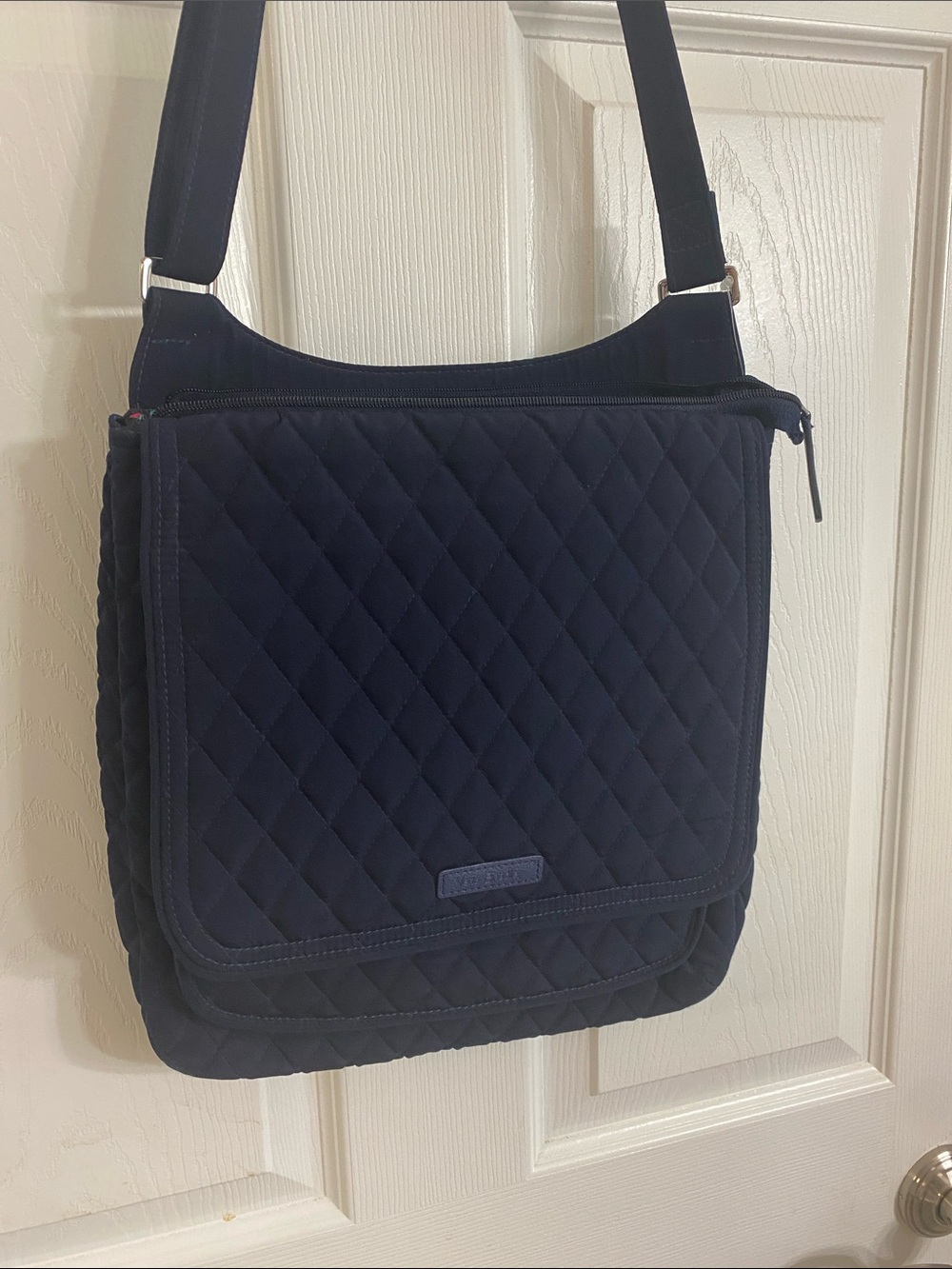 Vera Bradley Quilted Navy Crossbody Bag